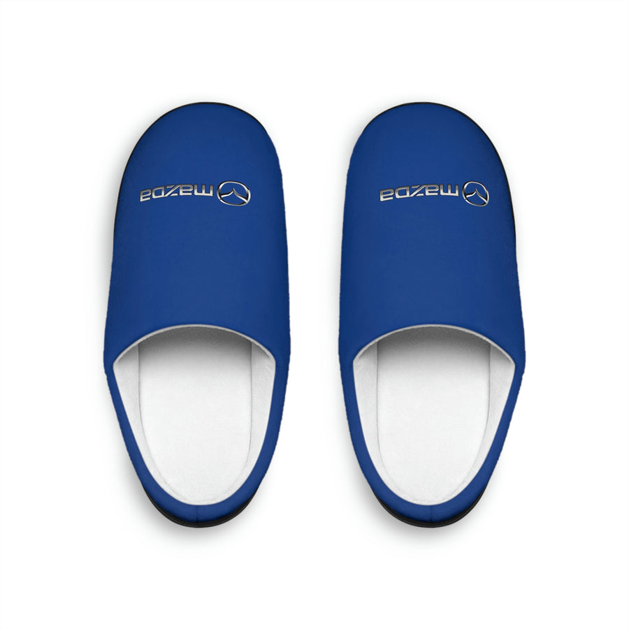 Unisex Dark Blue Mazda Indoor Slippers™