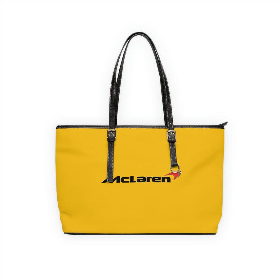 Yellow Mclaren Leather Shoulder Bag™