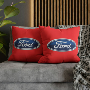 Red Ford Spun Polyester pillowcase™