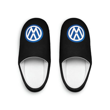 Unisex Black Volkswagen Indoor Slippers