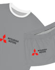 Women's Grey Mitsubishi Short Pajama Set™