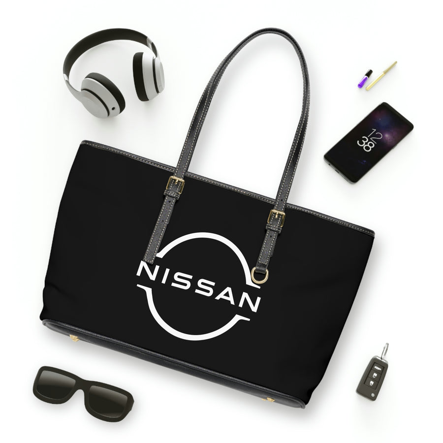 Black Nissan GTR Leather Shoulder Bag™