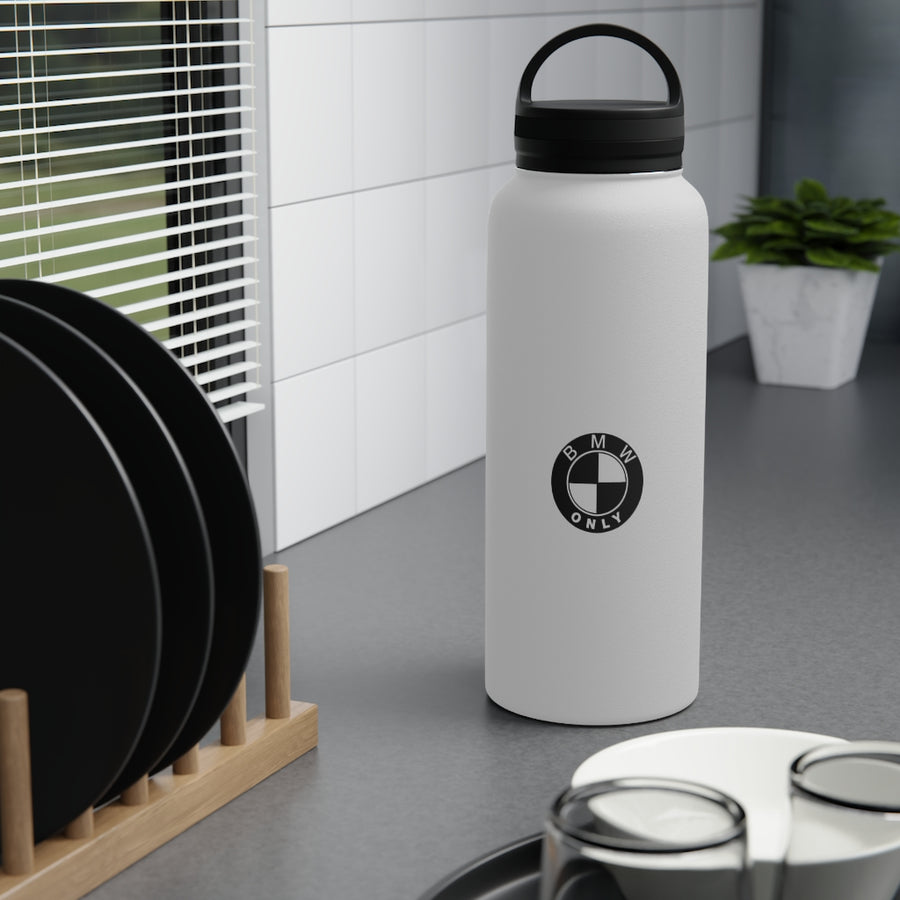 Stainless Steel BMW Water Bottle, Handle Lid™