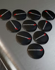 Black Dodge Button Magnet, Round (10 pcs)™