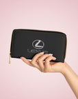 Black Lexus Zipper Wallet™