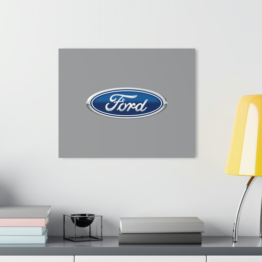 Grey Ford Acrylic Prints (French Cleat Hanging)™