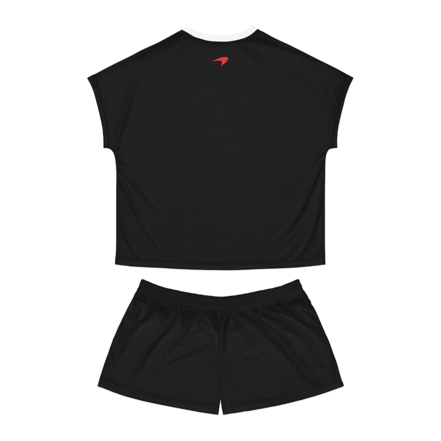 Women's Black McLaren Short Pajama Set™