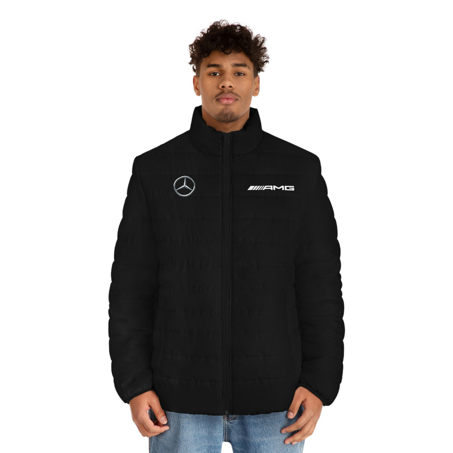 Men's Black Mercedes Puffer Jacket™