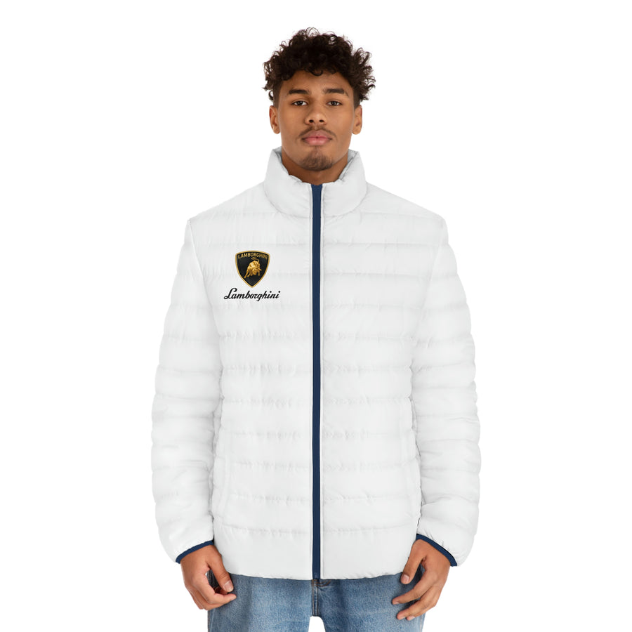 Men s Lamborghini Puffer Jacket Car Lovers World