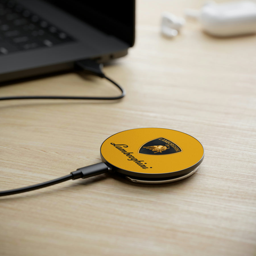 Yellow Lamborghini Magnetic Induction Charger™