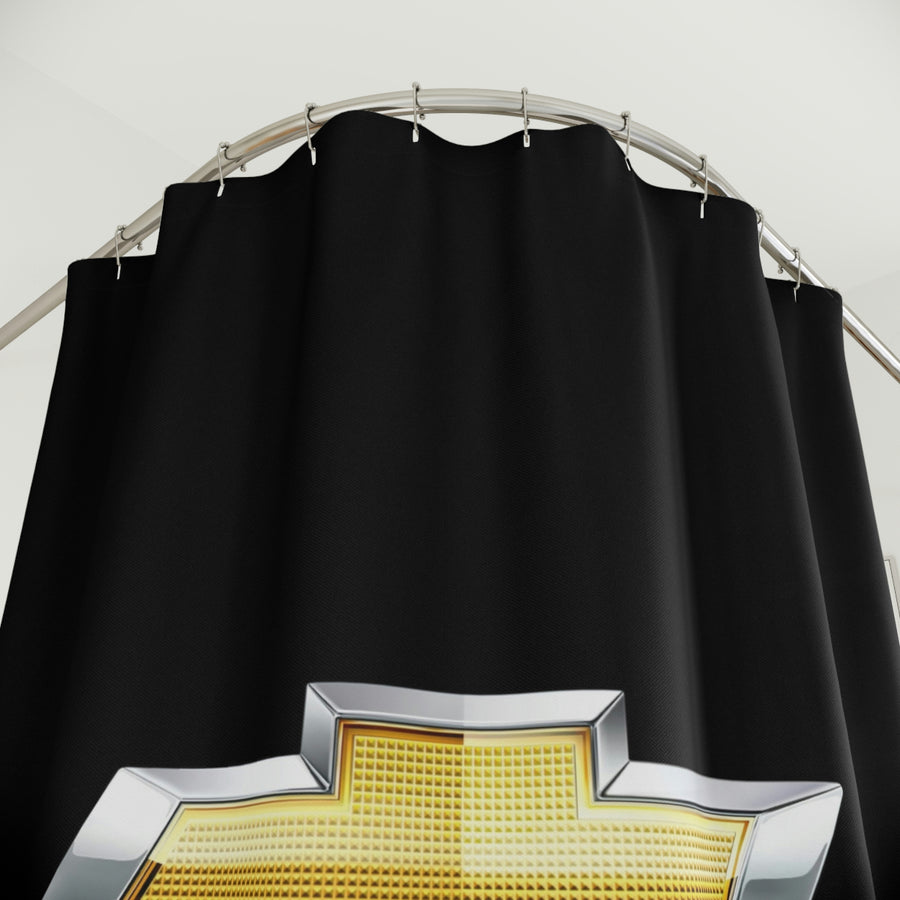 Black Chevrolet Shower Curtain™