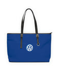 Dark Blue Volkswagen Leather Shoulder Bag™