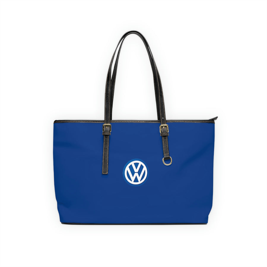 Dark Blue Volkswagen Leather Shoulder Bag™