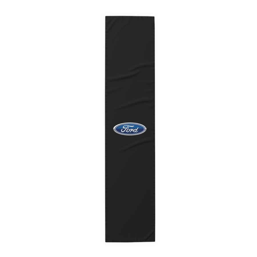 Black Ford Table Runner (Cotton, Poly)™