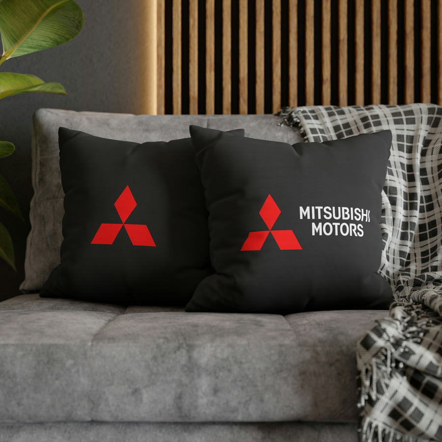 Black Mitsubishi Spun Polyester pillowcase™