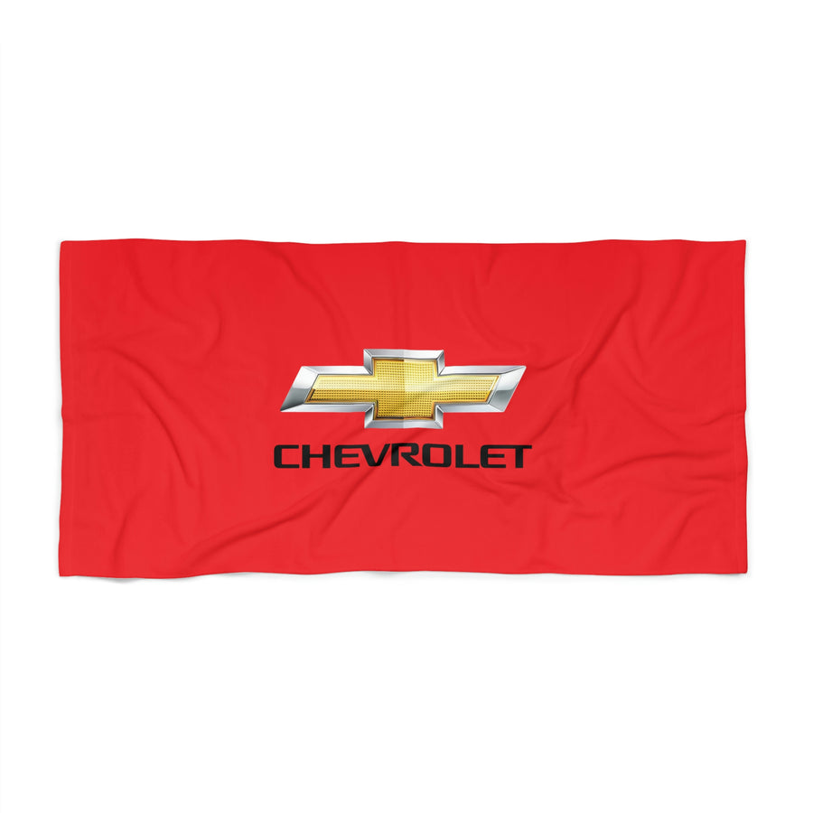 Red Chevrolet Beach Towel™