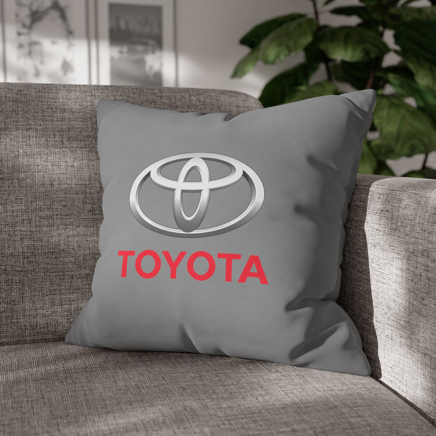 Grey Toyota Spun Polyester pillowcase™