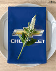 Dark Blue Chevrolet Table Napkins (set of 4)™