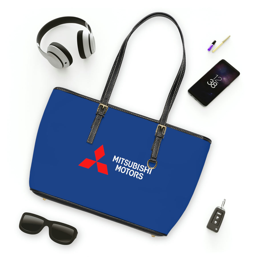 Dark Blue Mitsubishi Leather Shoulder Bag™