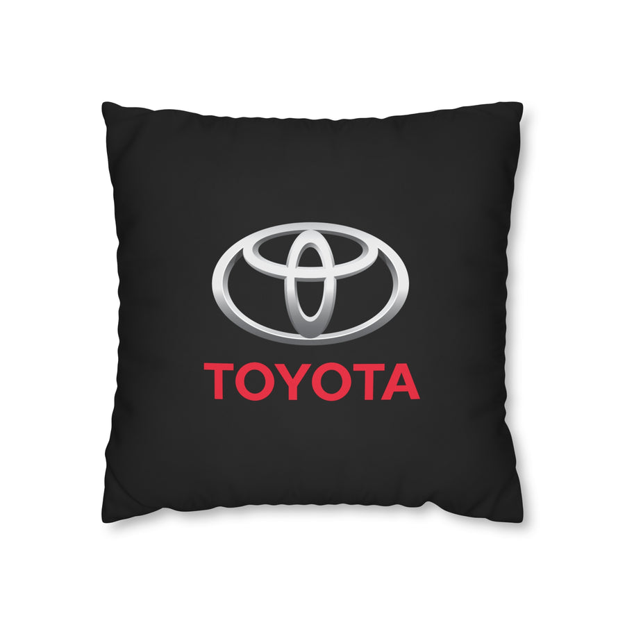 Black Toyota Spun Polyester pillowcase™