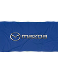 Dark Blue Mazda Beach Towel™