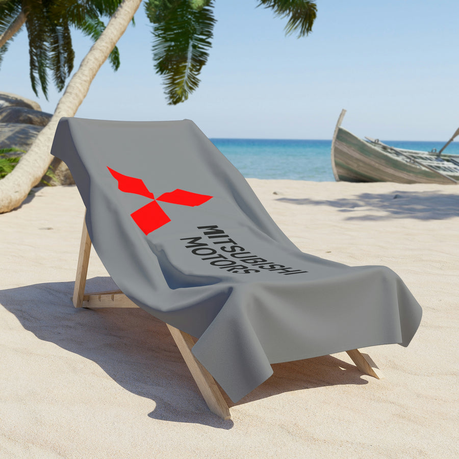 Grey Mitsubishi Beach Towel™