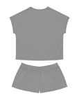 Women's Grey Lamborghini Short Pajama Set™