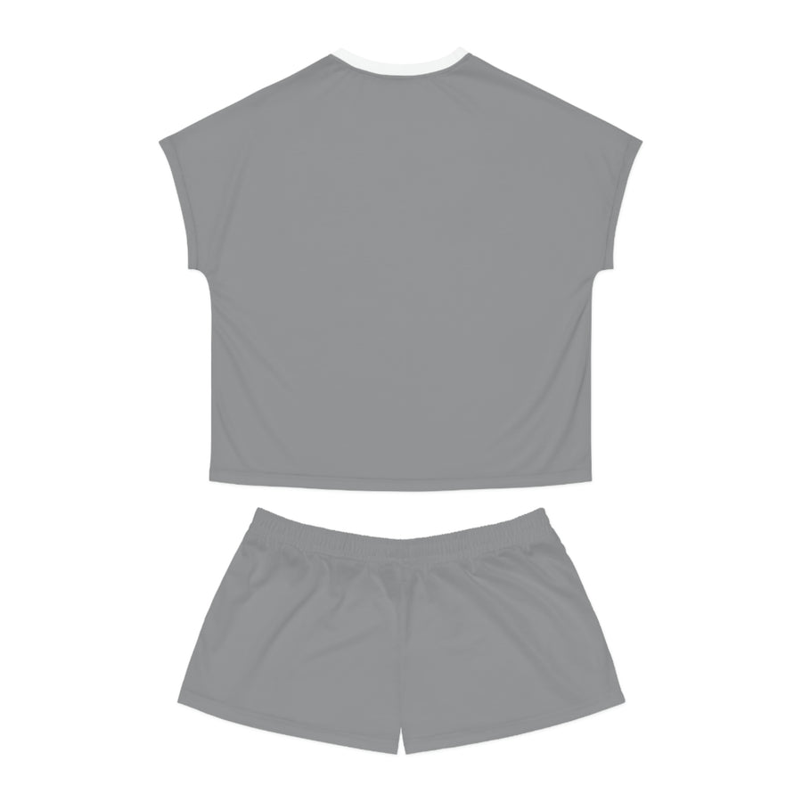 Women's Grey Lamborghini Short Pajama Set™