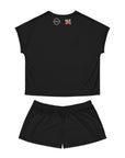 Women's Black Nissan GTR Short Pajama Set™