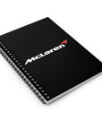 Black McLaren Spiral Notebook - Ruled Line™