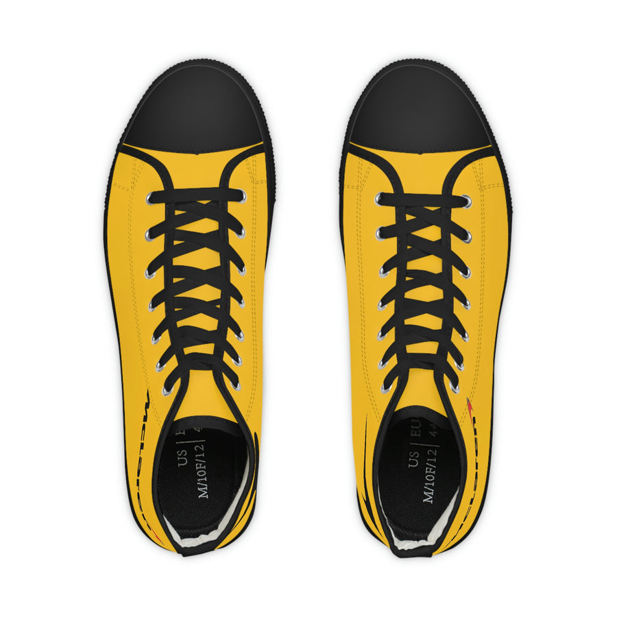 Men's Yellow Mclaren High Top Sneakers™