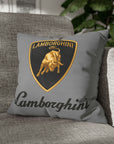 Grey Lamborghini Spun Polyester pillowcase™
