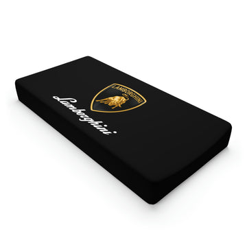 Black Lamborghini Baby Changing Pad Cover™