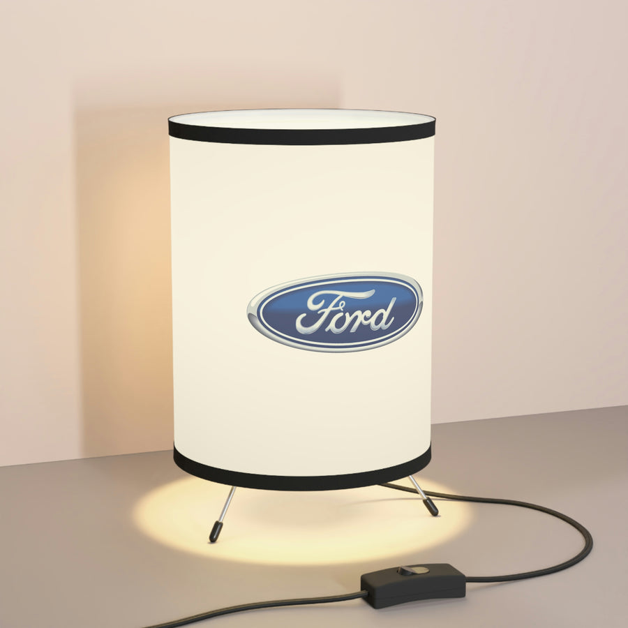 Ford Chevrolet Tripod Lamp with High-Res Printed Shade, US\CA plug™