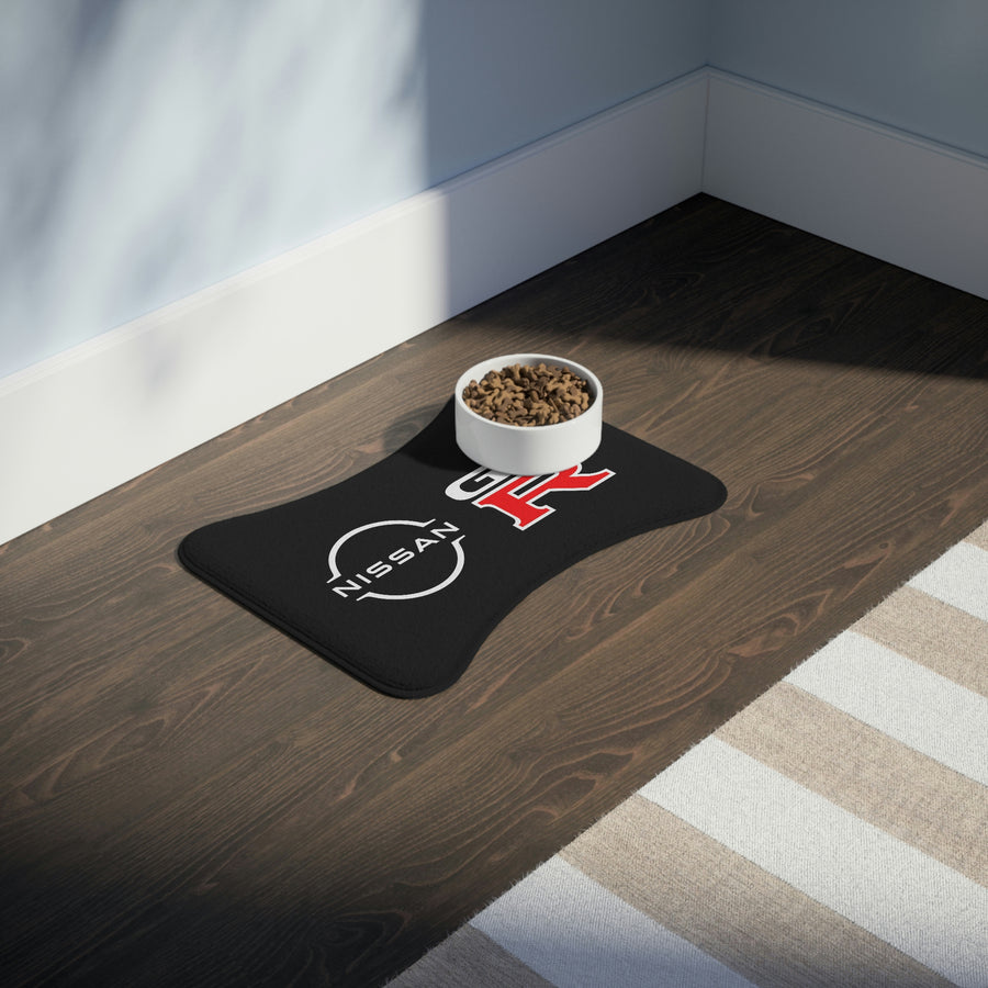 Black Nissan GTR Pet Feeding Mats™