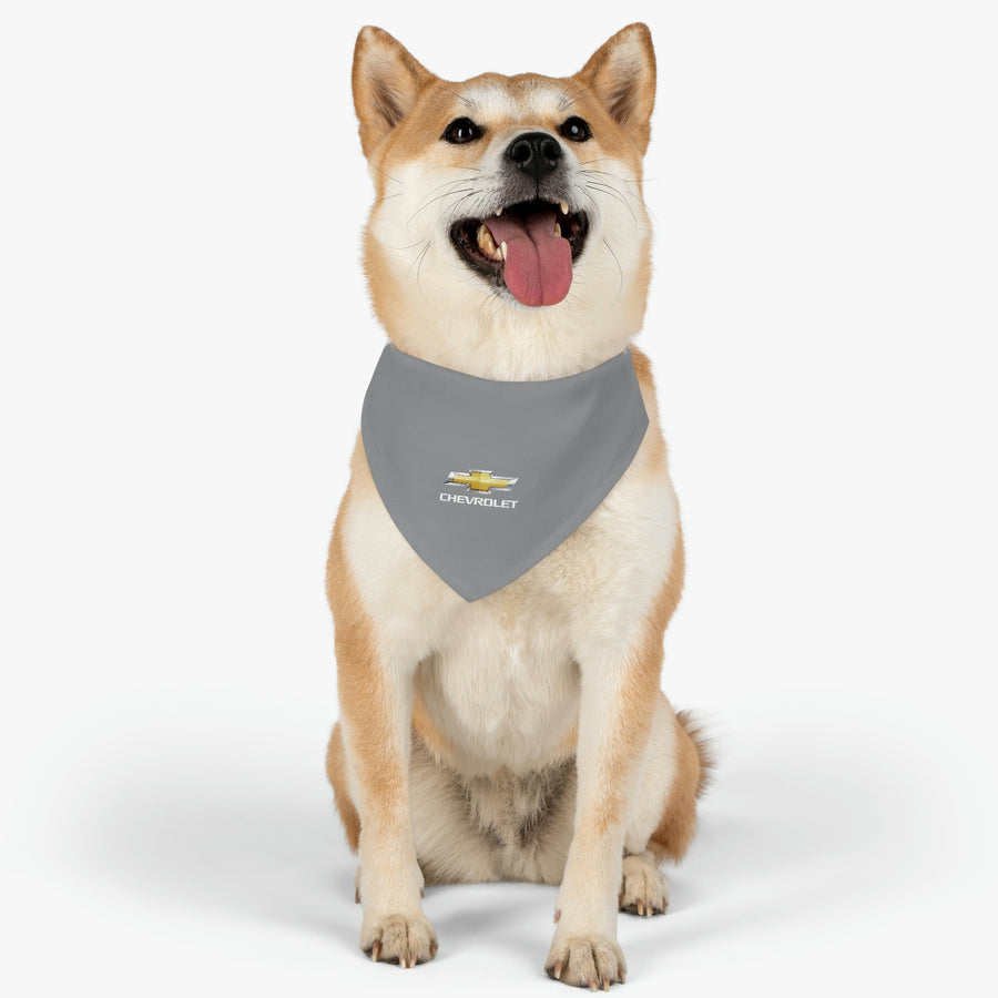 Grey Chevrolet Pet Bandana Collar™