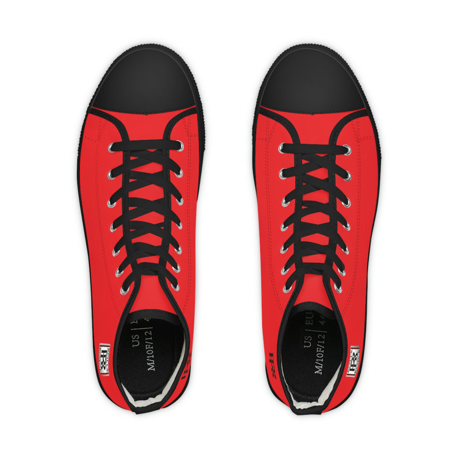 Men's Red Rolls Royce High Top Sneakers™