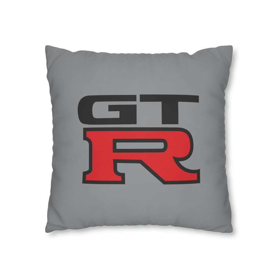 Grey Spun Polyester Nissan GTR pillowcase™