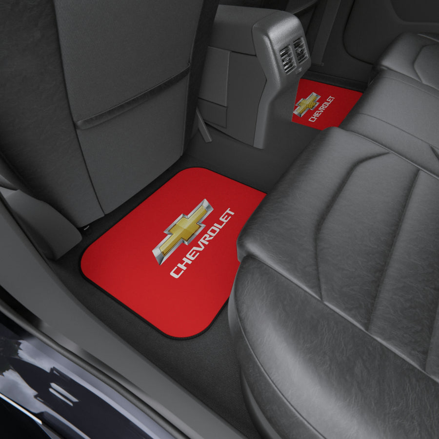 Red Chevrolet Car Mats (Set of 4)™