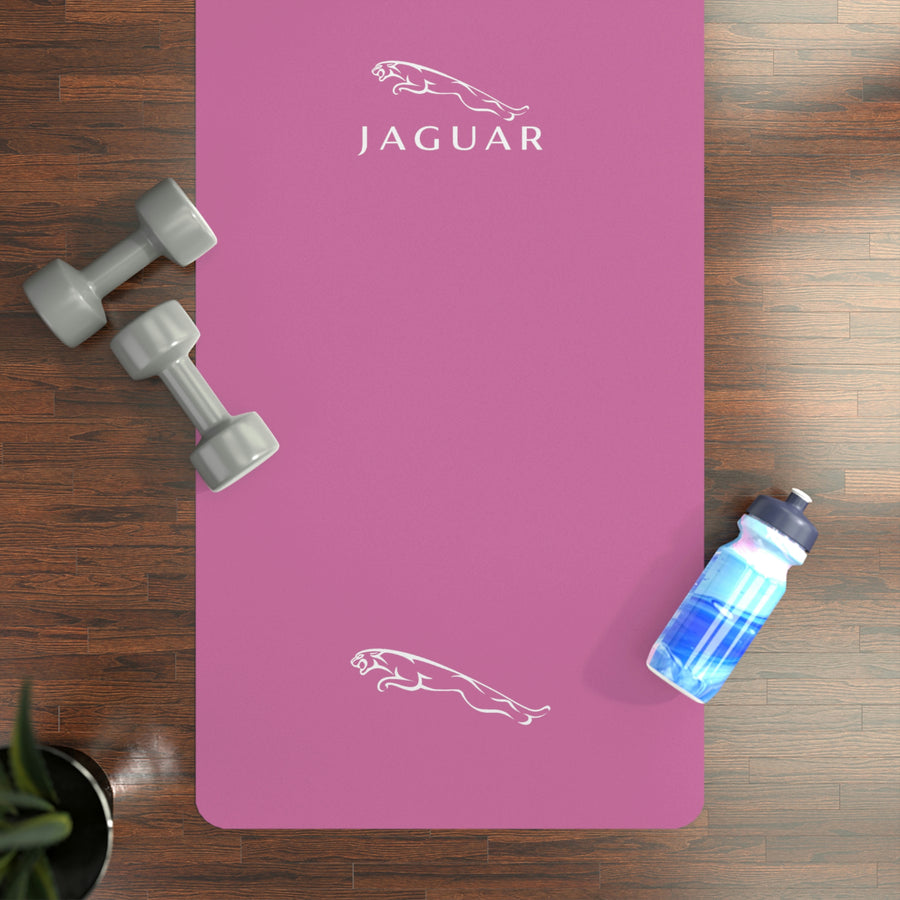 Light Pink Jaguar Rubber Yoga Mat™