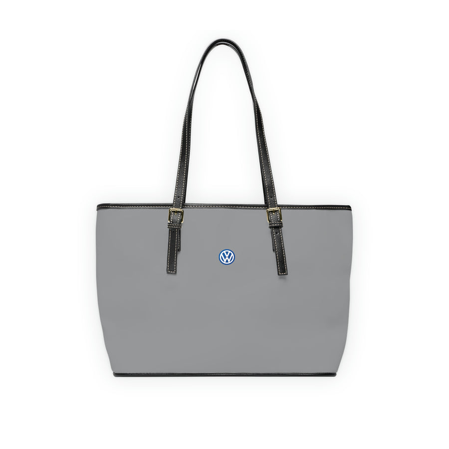 Grey Volkswagen Leather Shoulder Bag™