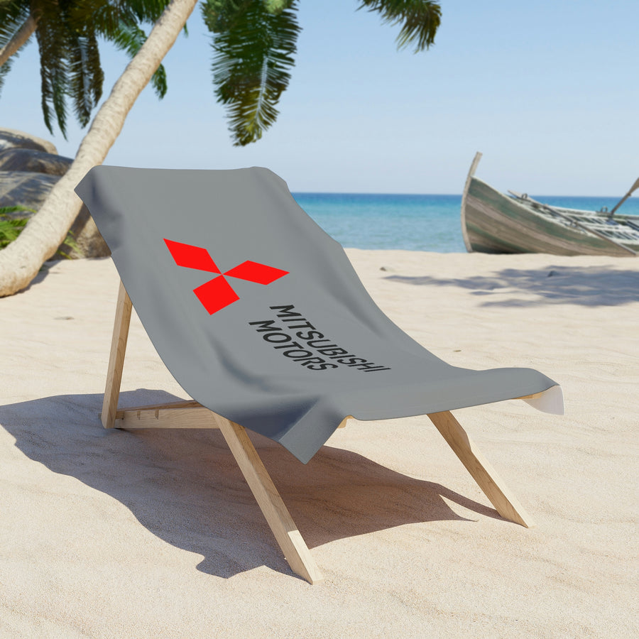 Grey Mitsubishi Beach Towel™