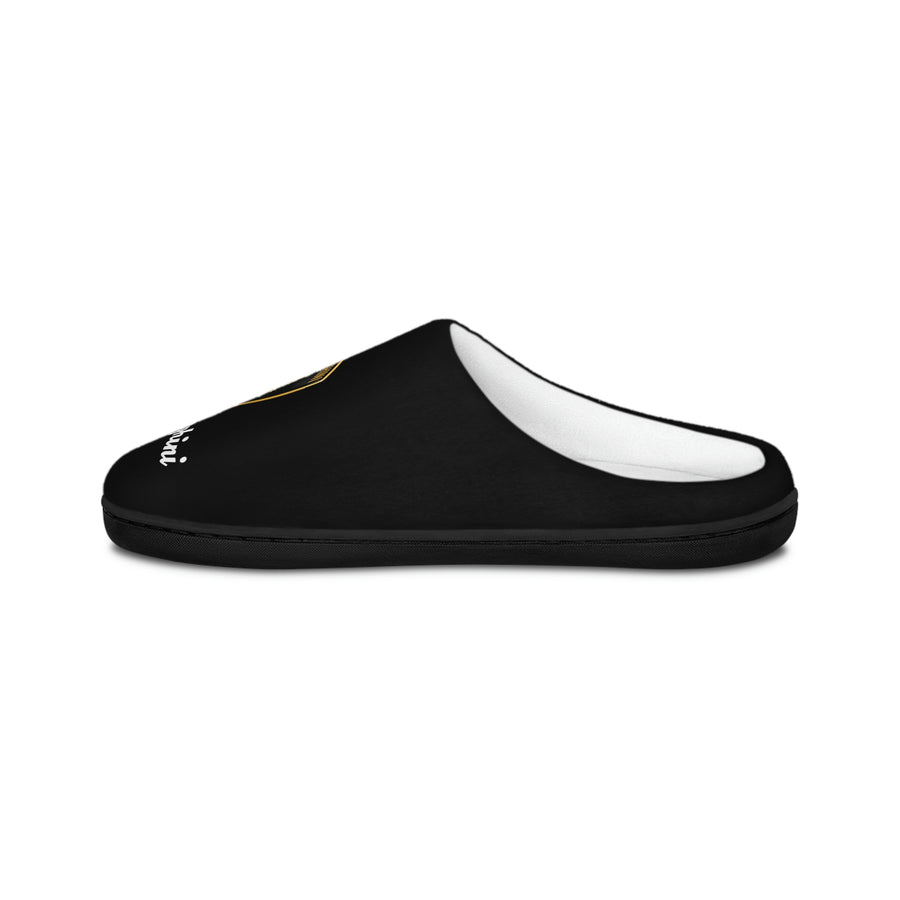 Unisex Black Lamborghini Indoor Slippers™