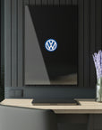 Black Volkswagen Acrylic Prints (French Cleat Hanging)™