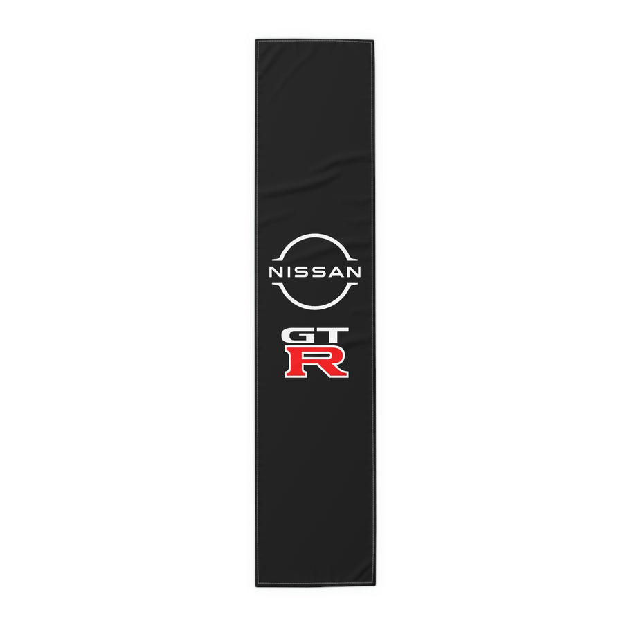 Black Nissan GTR Table Runner (Cotton, Poly)™