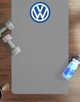 Grey Volkswagen Rubber Yoga Mat™