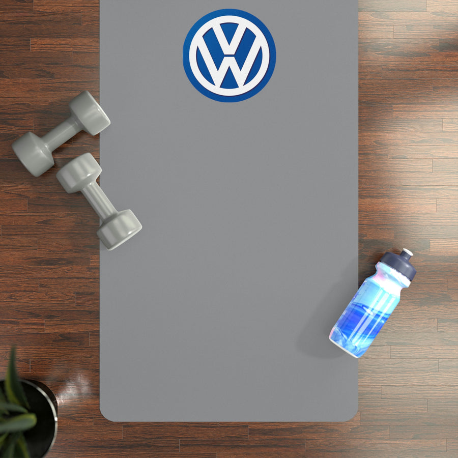 Grey Volkswagen Rubber Yoga Mat™