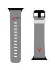 Grey Mitsubishi Watch Band for Apple Watch™