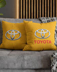 Yellow Toyota Spun Polyester pillowcase™