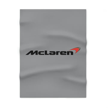 Grey McLaren Soft Fleece Baby Blanket™
